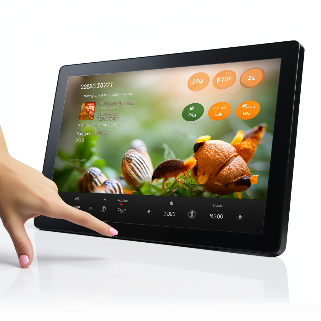 IP65 Sunlight Readable Capacitive Touchscreen Monitor