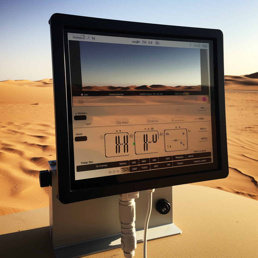 Industrial Sunlight Readable Monitor